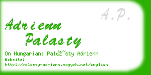 adrienn palasty business card